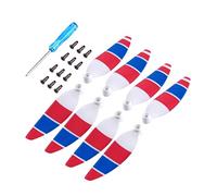 GHJtRs D Drone 4726F Propeller Set 8 Pack Compatible With 2 Colorful Replacement Spare Parts Accessories(RED BLUE WHITE)