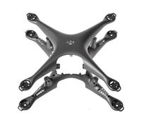 GHJtRs D Phantom 4 Pro OBSIDIAN EDITION Body And Bottom Shell Landing Gear And Cover Compatible With D Phantom 4 Pro OBSIDIAN EDITION Repair Parts(BODY SHELL)