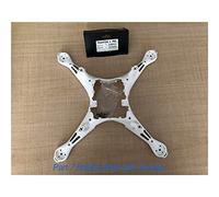 GHJtRs D Phantom 4 Pro Replacement Middle Cover Body Shell Landing Gear With Compass Screw Compatible With P4P Parts 5 6 7(MIDDLE SHELL)