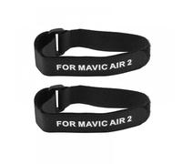 GHJtRs D Propeller Motor Fixer Compatible With D Air 2 2S Drone 7238 Magic Tape Straps Hook Loop Cord Compatible With Air 2 2S Accessories(2 PCS BLACK)