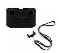 GHJtRs D Protective Cover Compatible With NI 3 PRO Air 2 Air 2S 3 Dustproof Remote Controller Strap Scratchproof Accessory Compatible With Similar Models(BLACK SET)