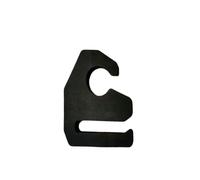 GHJtRs D T30 3820 Carbon Fiber Propellers CW CCW Compatible With D Agras T30 Paddle Clamp Clip Rubbers Black White(CLAMP SMALL)