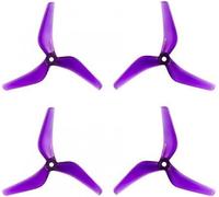 GHJtRs Drone Accessories Compatible With LCP 5140 5.1X4X3 Propellers 3-Pack Light Control Props Compatible With RC Freestyle 5inch 5.1inch Drones Replaceable Color 2Pairs Blue(4PAIRS PURPLE)