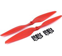 GHJtRs Drone Accessories Compatible With ZD550 ZD850 1245 Propeller 12x4.5 Carbon Fiber Nylon Balance Props 2/4 Pairs CW CCW 4 Pairs Red(4PAIRS RED)