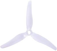 GHJtRs Drone Accessories Propeller 51433 24pcs 12 Pairs 5inch 3 Tri-Propellers CW CCW Compatible Compatible With Drones Replaceable Color 12 Pairs Purple(12 PAIRS CLEAR)