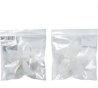 GHJtRs Ducted 90mm-5 5in PC Propeller Compatible With Freestyle And 3.5inch Cinewhoop Drones Replacement DIY Parts Compatible With Ducted Drones 2Pairs 2mm Black(4PAIRS 1.5MM WHITE)