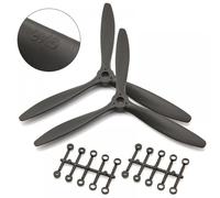 GHJtRs Efficient Three Drone Propellers 8060 9060 1060 1170 Compatible With RC Airplane Available In 1 2 4PCS(2PCS 9060)