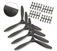 GHJtRs Efficient Three Drone Propellers 8060 9060 1060 1170 Compatible With RC Airplane Available In 1 2 4PCS(4PCS 8060)