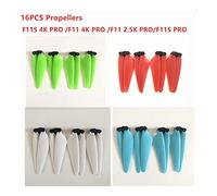 GHJtRs F11 2.5K F11 4K Pro F11S 4K Pro Compatible Drone Propeller Spare Parts Accessory(16PCS)