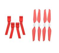 GHJtRs Folding Propeller Quick Release Replacement Compatible With X8 SE 2020 2022 Drone Accessories Spare Parts(SET C RED)