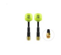 GHJtRs Foxeer Ant Lollipop 4 Plus 4+ 2.6Dbi RHCP SMA RPSMA UFL MMCX Omni LDS Compatible With Racing Drones(2PCS GREEN SMA)