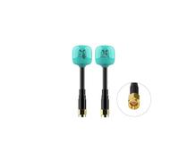 GHJtRs Foxeer Ant Lollipop 4 Plus 4+ 2.6Dbi RHCP SMA RPSMA UFL MMCX Omni LDS Compatible With Racing Drones(2PCS TEAL SMA)