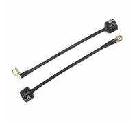 GHJtRs Foxeer Ant Lollipop 4 V4 5.8GHz 2.6Dbi Stubby RHCP SMA RPSMA UFL Straight Angle MMCX Compatible With RC Racing Drones Compatible With Various Systems 7.2g(2PCS SMA ANGLE 15CM)