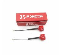 GHJtRs Foxeer Ant Lollipop 4 V4 5.8GHz 2.6Dbi Stubby RHCP SMA RPSMA UFL Straight Angle MMCX Compatible With RC Racing Drones Compatible With Various Systems 7.2g(2PCS RED UFL 85MM)
