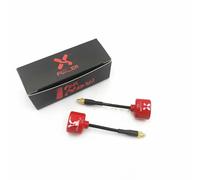 GHJtRs Foxeer Ant Lollipop 4 V4 5.8GHz 2.6Dbi Stubby RHCP SMA RPSMA UFL Straight Angle MMCX Compatible With RC Racing Drones Compatible With Various Systems 7.2g(2PCS RED MMCX S V4)