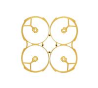 GHJtRs GEP-CL35 Propeller Guard Frame Parts Compatible With Cinelog35 Series Drone Compatible With DIY RC Quadcopter Replacement Accessories(TRANSPARENT ORANGE)