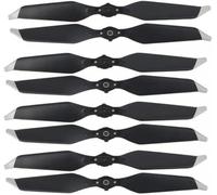 GHJtRs Low Noise 8331 Quick-Release Propellers Compatible With Pro Platinum Compatible 4 Pairs Replaceable Drone Accessories Color Silver(SILVER)