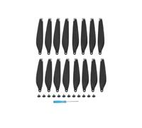 GHJtRs Low Noise Propeller Replacement Compatible With NI 4 Pro Compatible With NI 3 Pro Lightweight Fans Accessories(8PAIRS SIVER)