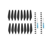 GHJtRs Low Noise Propeller Replacement Compatible With NI 4 Pro Compatible With NI 3 Pro Lightweight Fans Accessories(A 8PAIRS SIVER)