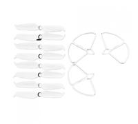 GHJtRs Low Noise Propellers Compatible With PM 4 Pro/Advanced Compatible 8pc Quick Release 9455S Screw Accessories Noise Reduction Replaceable Color White(2 IN 1)