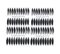 GHJtRs LYZRC L700 Pro Drone Replacement Arm Motor Propeller Compatible With L700pro Quadcopter Spare Parts(80PCS BLADES)