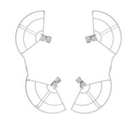 GHJtRs NI 3/4 Pro 8Pcs Propeller Replacement And Drone Landing Pad Protective Accessories Set Compatible With Similar Models(PROTECTION(MINI4PRO))