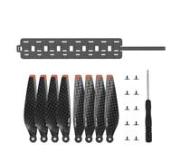 GHJtRs NI 3 Pro NI 4 Pro Compatible Carbon Fiber Foldable Props Hard Lightweight Propellers Accessories(SUIT)