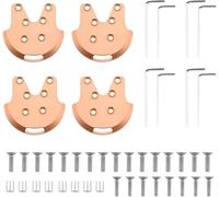 GHJtRs Protective Motor Mount Base Cover 4Pcs Set Compatible With PM 3 Advanced 3S SE Anti-Crack Body Guard Accessory Compatible With Drone Base Protection(GOLD)