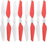 GHJtRs Quick Release Propellers Compatible With X8 SE 2020 2022 Compatible Replacement Props 2 Sets Folding Drone Accessory Spare Parts(4 PAIRS-01)