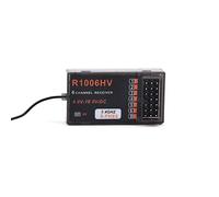 GHJtRs R1006HV 2.4G 6CH Receiver Compatible With D8 D16 PWM Output Compatible With X7 X9D S-FHSS Jumper T16 RC Racing Drone(2PCS)