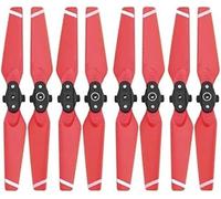 GHJtRs Replacement Accessories Compatible With 4730F Drone Quick Release Propellers 4 Pairs Folding CW CCW Compatible With Similar Models Color White Stripe(RED)