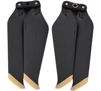 GHJtRs Replacement Propellers Compatible With 2 Pro Zoom Compatible Drone 8743 Low Noise Folding Props 2 Pairs Color Accessories(GOLD 2 PAIRS)