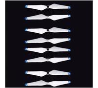 GHJtRs Self Locking Propellers Compatible With PM 2 3 F450 Drone Replacement 8pcs 9450 Props CW CCW Screw Accessories White Color(BLUE)