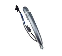 GHJtRs Silver Outside Door Handle with Button 1 Or 2 Or 4 Piece Front Or Rear Left Or Right Side Compatible with Koleos 2.0 2008 2024 Driver Passenger(1 Pc Front Left)