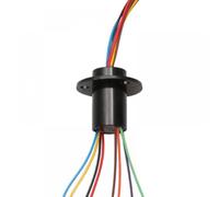 GHJtRs Slip Ring Compatible Electric Collector 2 4 6 8 12 24 Channel Wires 2A 12.5mm 15.5mm Compatible With Rotating Dining Table(DIA.12.5MM 8CH 2A)