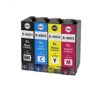 GHJtRs T40D Compatible Pigment Ink Cartridge For T40D1 T40D2 T40D3 T40D4 For SureColor SC-T3100 SC-T5100 SC-T2100 Inkjet Refurbish printer(1SET)