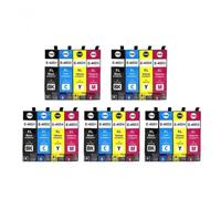 GHJtRs T40D Compatible Pigment Ink Cartridge For T40D1 T40D2 T40D3 T40D4 For SureColor SC-T3100 SC-T5100 SC-T2100 Inkjet Refurbish printer(5SET)
