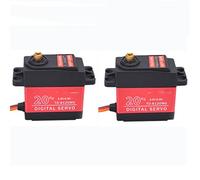 GHJtRs Torque Coreless Motor Servo Waterproof Digital 180 Degree Compatible Servo Compatible With TD8120MG 20kg And TD8325MG 25kg With Remote Control(2PCS 20KG SERVO)