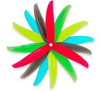 GHJtRs Vannystyle 5.1X3.6X3 Drone Propeller Set 2 Pairs Red 3 PC Replaceable Accessories Compatible With 5inch Freestyle Drones DIY Parts(4PAIRS RANDOM COLOR)