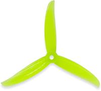 GHJtRs Vannystyle 5.1X3.6X3 Drone Propeller Set 2 Pairs Red 3 PC Replaceable Accessories Compatible With 5inch Freestyle Drones DIY Parts(4PAIRS YELLOW)