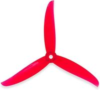 GHJtRs Vannystyle 5.1X3.6X3 Drone Propeller Set 2 Pairs Red 3 PC Replaceable Accessories Compatible With 5inch Freestyle Drones DIY Parts(2PAIRS RED)