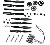 GHJtRs VISUO XS816 XS809W XS809HW XS809 XS809S RC Quadcopter Drone Accessories Propeller Screws Guard Motor Gear Compatible Parts(SET-BB)