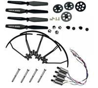 GHJtRs VISUO XS816 XS809W XS809HW XS809 XS809S RC Quadcopter Drone Accessories Propeller Screws Guard Motor Gear Compatible Parts(SET-A)