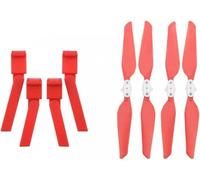 GHJtRs X8 SE 2020 2022 Compatible Drone Accessories Quick Release Replacement Folding Propellers Spare Props Set C Red