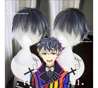 GHK 2018 Anime IDOLiSH7 Re:vale MOMO Short Mixed Colors Synthetic Hair for Adult Role Play Cosplay Wig
