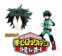 GHK 2019 Anime My Hero Academia Puffy Short Cosplay Wig No Hero Academia/Academy Cosplay Hair Izuku Midoriya Deku Wigs For Men