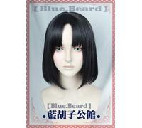 GHK Biamoxer Ryougi Shiki Black Wigs Cosplay Halloween FGO the Garden of sinners Role Playing Hair Wig