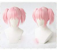 GHK Cosplay Wig Madoka Kaname Puella Magi Madoka Magica Costume Play Wigs Halloween Costumes Hair