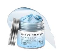 GHK-Cu Copper Peptide Beef Tallow and Honey Balm - Beef Tallow Skin Care with GHK-Cu Peptide,Honey,Vitamin E - Tallow Face Moisturizer - Organic Grass-Fed Whipped Tallow Balm for Face & Body