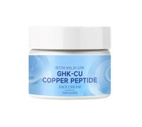 GHK-CU Copper Peptide Face Cream, Peptide Moisturizer for Face, Collagen Peptides Skin Firming Cream for Sensitive & Mature Skin, Anti-Aging Moisturizer for Dry, Boosts Firmness & Radiantly. (1PCS)